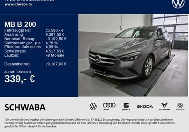 Mercedes-Benz B 200, 2020