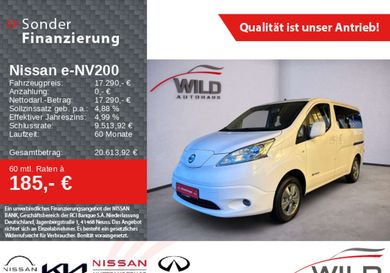 Nissan e-NV200, 2019