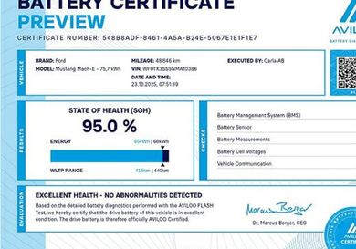 Ford Mustang Mach-E, 2022