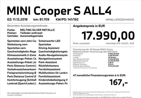 MINI Cooper S, 2018 2