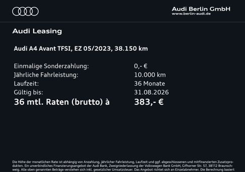 Audi A4, 2023