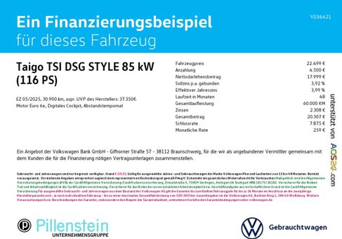 Volkswagen Taigo, 2025