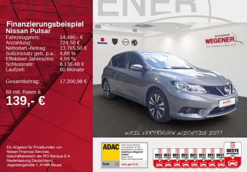 Nissan Pulsar, 2018