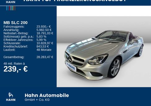 Mercedes-Benz SLC 200, 2017