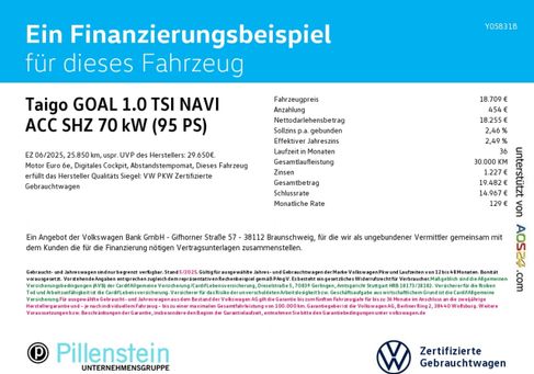 Volkswagen Taigo, 2025