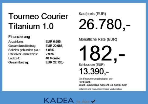 Ford Tourneo Courier, 2026