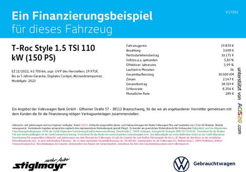 Volkswagen T-Roc, 2022