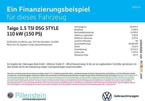 Volkswagen Taigo, 2022