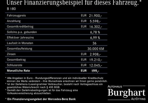 Mercedes-Benz B 180, 2019