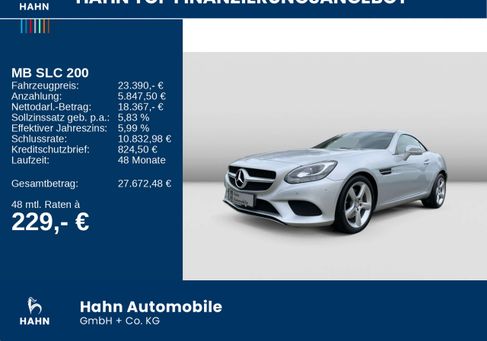 Mercedes-Benz SLC 200, 2017