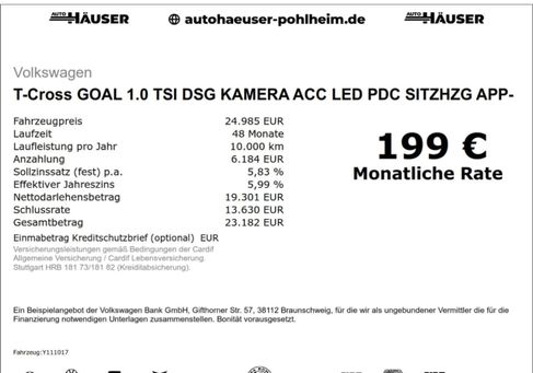 Volkswagen T-Cross, 2025 2