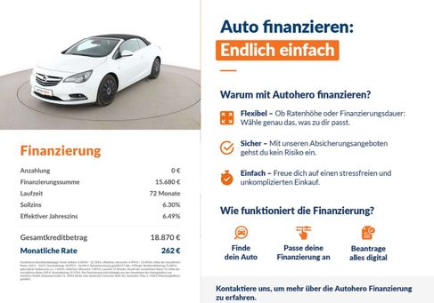 Opel Cascada, 2017