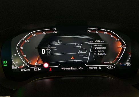 BMW 540, 2022