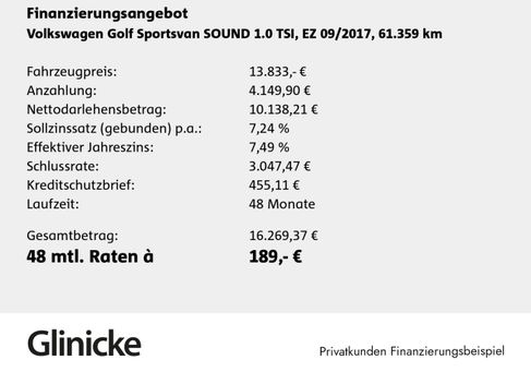 Volkswagen Golf Sportsvan, 2017