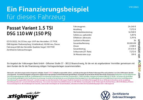 Volkswagen Passat Variant, 2022