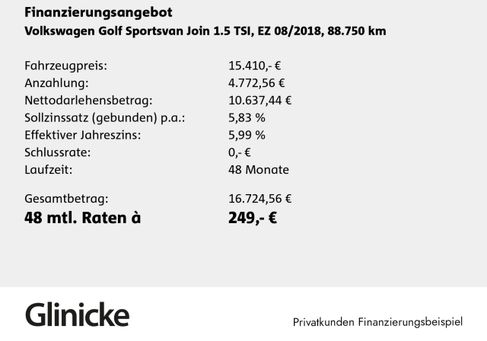 Volkswagen Golf Sportsvan, 2018