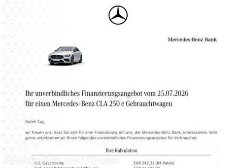Mercedes-Benz CLA 250, 2020
