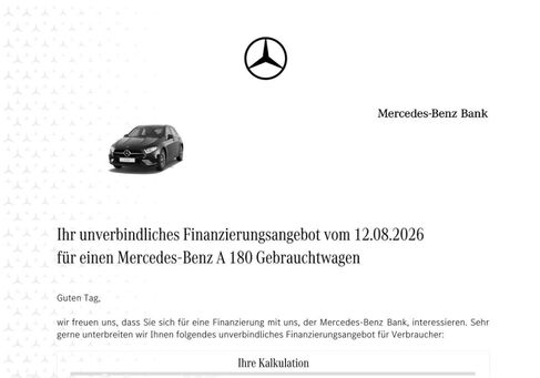 Mercedes-Benz A 180, 2023