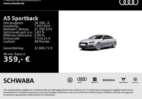Audi A5, 2022
