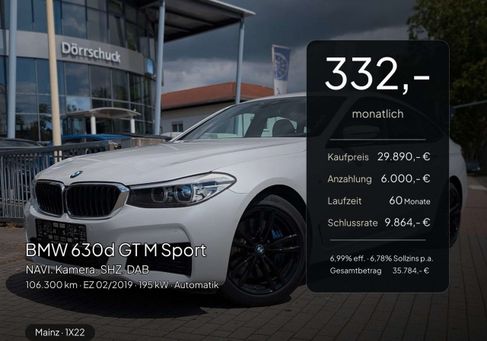 BMW 630, 2019