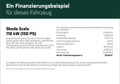 Skoda Scala, 2022