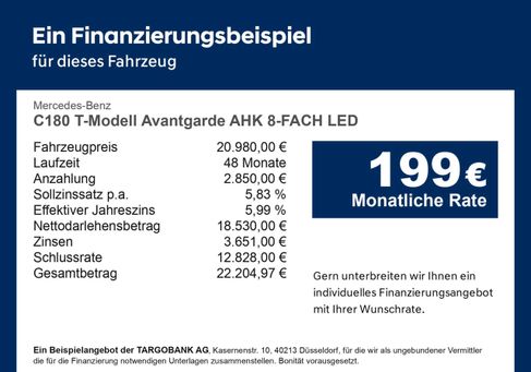 Mercedes-Benz C 180, 2018