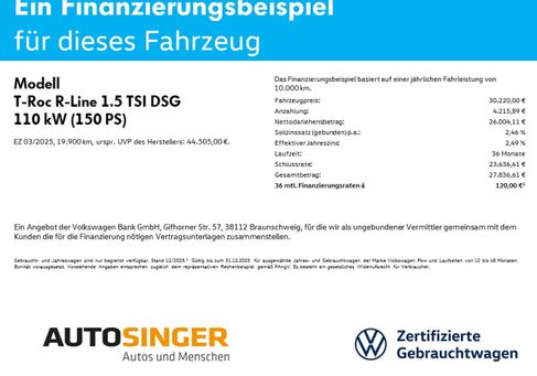 Volkswagen T-Roc, 2025