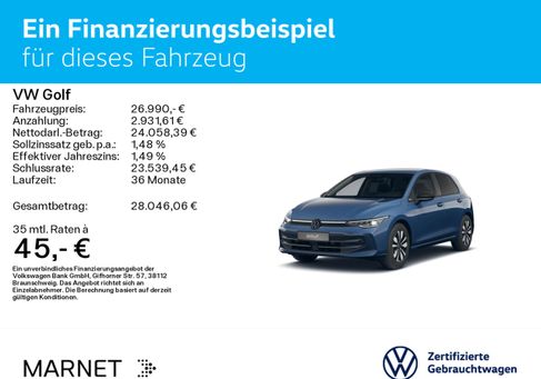 Volkswagen Golf, 2025