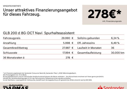 Mercedes-Benz GLB 200, 2020