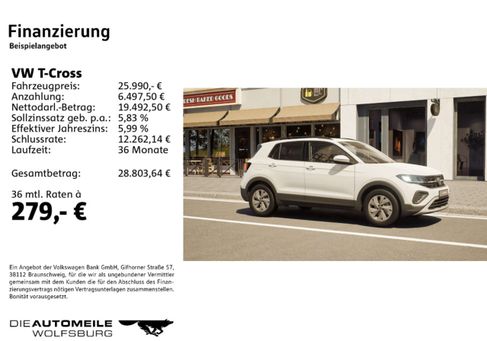 Volkswagen T-Cross, 2026
