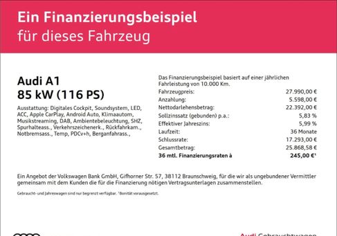 Audi A1, 2025