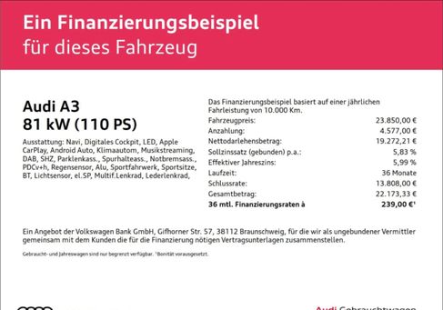 Audi A3, 2023 2