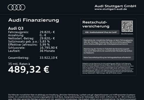 Audi Q3, 2022