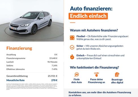 Subaru Impreza, 2020