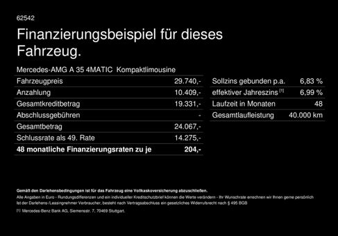 Mercedes-Benz A 35 AMG, 2019