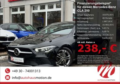 Mercedes-Benz CLA 200, 2020