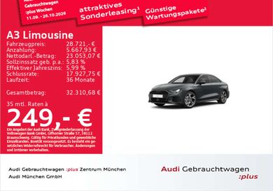 Audi A3, 2023