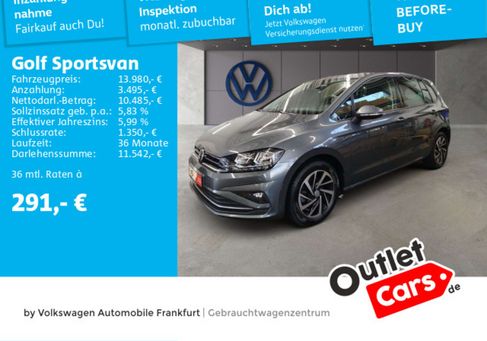 Volkswagen Golf Sportsvan, 2018