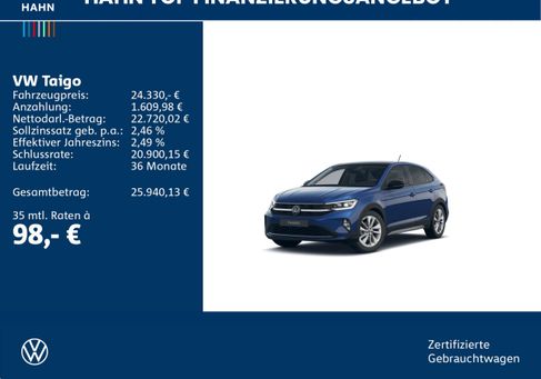 Volkswagen Taigo, 2025