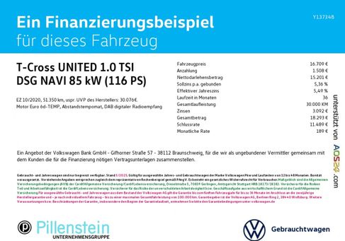 Volkswagen T-Cross, 2020