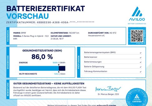 BMW 530, 2022