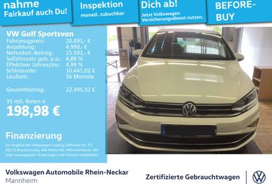 Volkswagen Golf Sportsvan, 2020