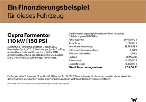 Cupra Formentor, 2022