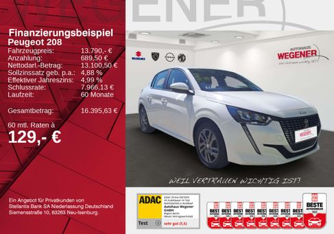 Peugeot 208, 2022