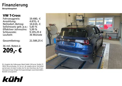 Volkswagen T-Cross, 2022