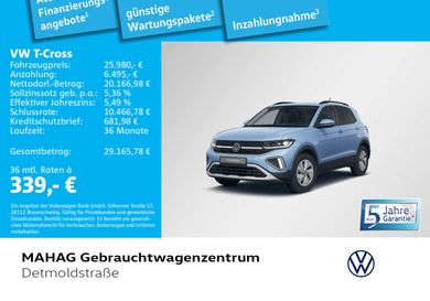 Volkswagen T-Cross, 2025