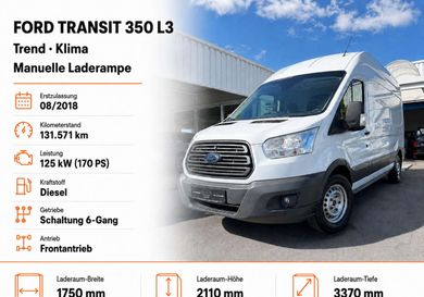 Ford Transit, 2018