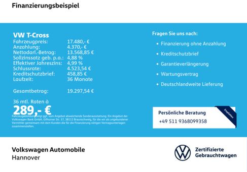 Volkswagen T-Cross, 2023