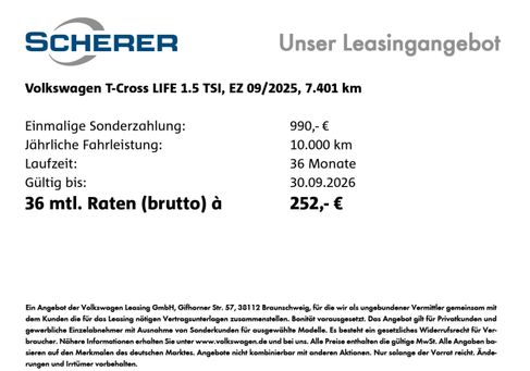 Volkswagen T-Cross, 2025