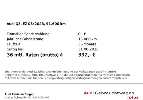 Audi Q3, 2023
